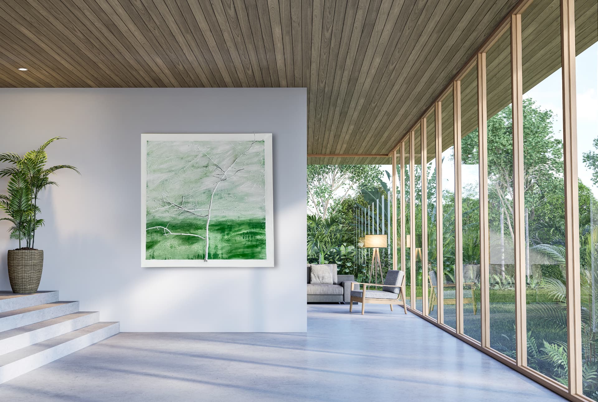 Green Tree — painting by Helen Lee Greene